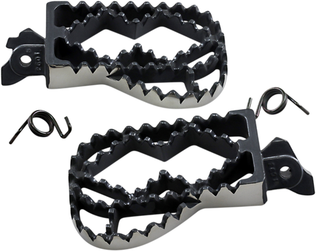 IMS PRODUCTS INC. Adventure II Foot Pegs - Black 252601S-2