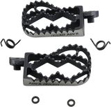 IMS PRODUCTS INC. Adventure II Foot Pegs - Black 252602-2