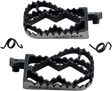 IMS PRODUCTS INC. Adventure II Foot Pegs - Black 253116-2