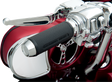 PERFORMANCE MACHINE (PM) Grips - Elite - TBW - Chrome 0063-2028-CH