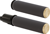 ARLEN NESS Grips - Knurled - TBW - Brass 500-052