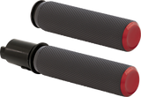 ARLEN NESS Grips - Knurled - TBW - Red 500-055