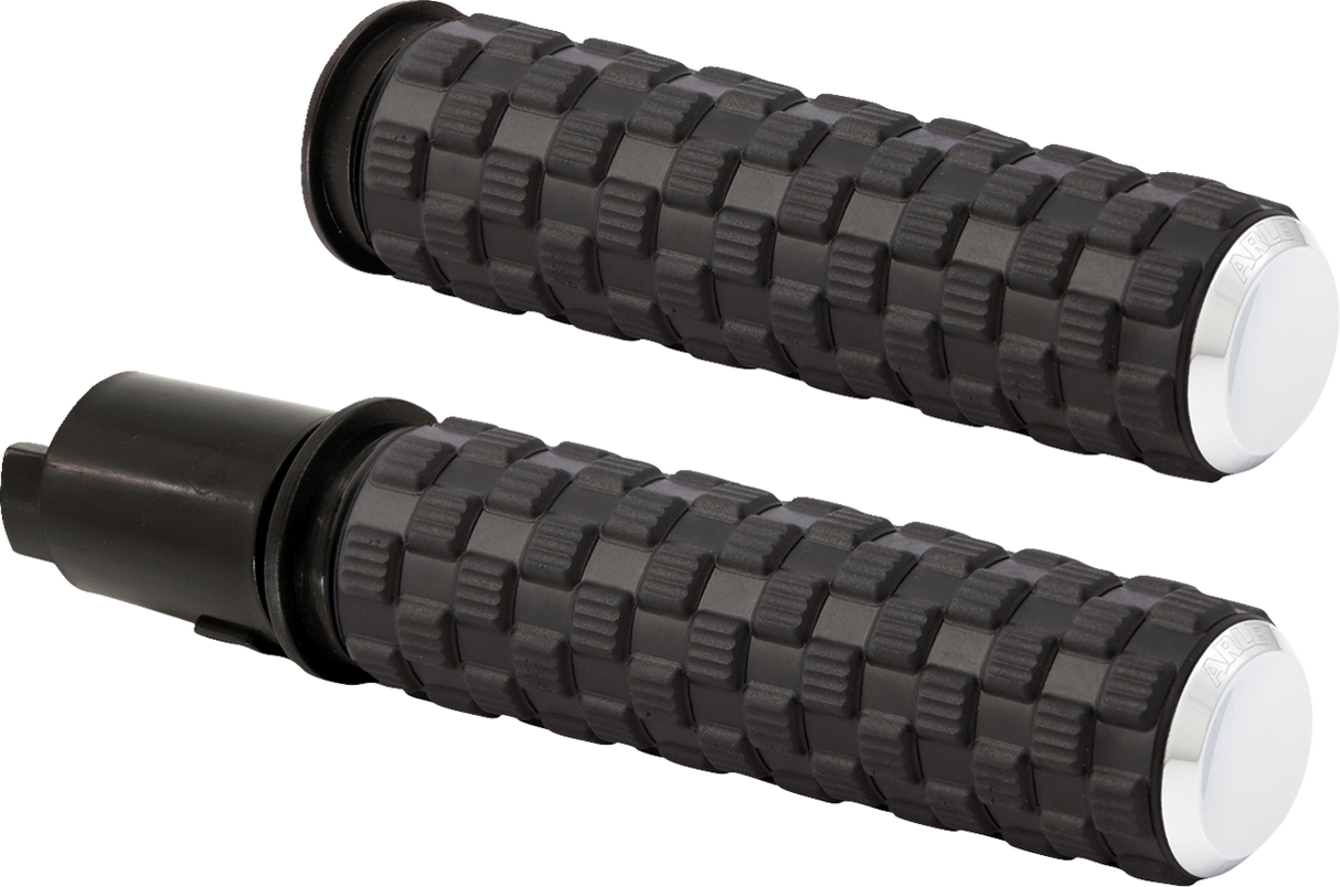 ARLEN NESS Grips - Air Trax - TBW - Chrome 500-067