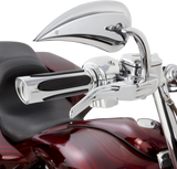 ARLEN NESS Grips - Comfort - Deep Cut - TBW - Chrome 500-070
