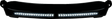 CUSTOM DYNAMICS LED Windshield Trim - Gloss Black CD-RG-CV-W-B
