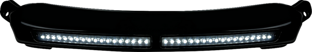 CUSTOM DYNAMICS LED Windshield Trim - Gloss Black CD-RG-CV-W-B