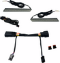 CUSTOM DYNAMICS LED Latch Lights - Saddlebag - Smoke Lens CD-LATCH-23-S