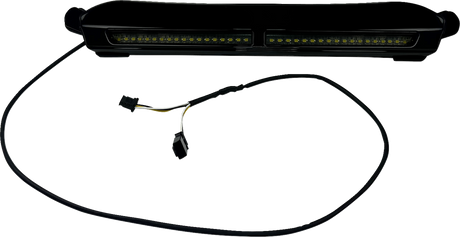 CUSTOM DYNAMICS LED Windshield Trim - Gloss Black CD-RG-CV-W-B