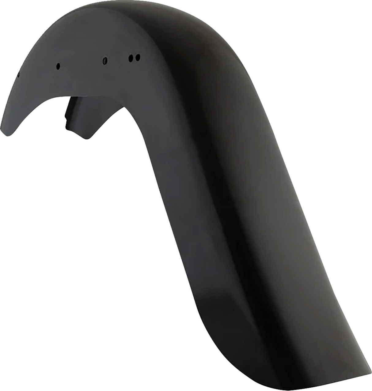 KLOCK WERKS Rear Fender - Vicla Smooth - 9" Extended Rear - Black KWF-02-0310