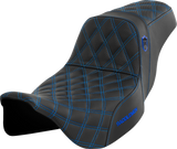 SADDLEMEN Pro Series SDC Performance Seat - Blue Stitch - FLH/FLT '08-'23 SC80807BLU