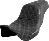 SADDLEMEN Pro Series SDC Performance Seat - Silver Stitch - FLH/FLT '08-'23 SC80807SIL