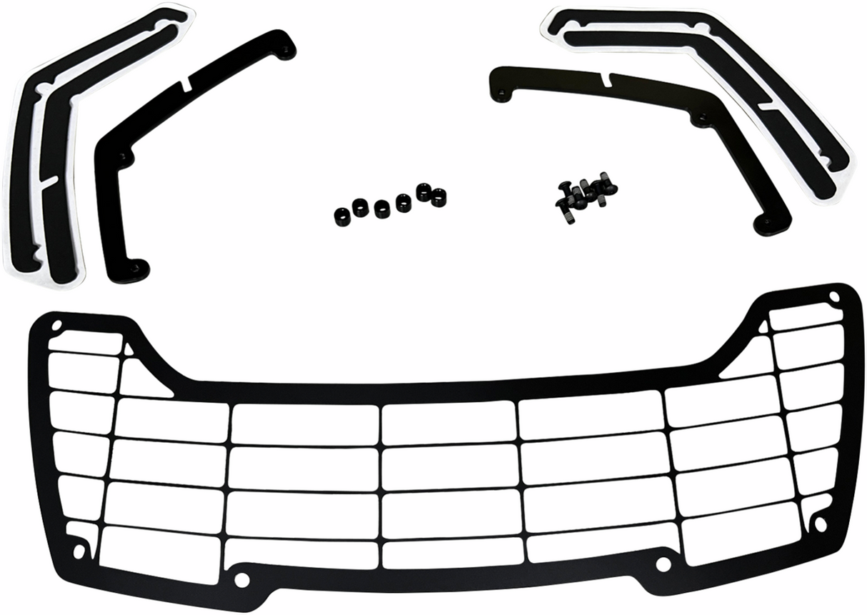 DRAG SPECIALTIES Headlight Guard - Black - '21-'23 Pan America L20-0630 - Cycle City Outdoors