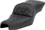 SADDLEMEN Roadsofa* Seat - Lattice Stitch - XL '04-'22 - Part 807-03-182