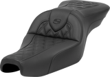 SADDLEMEN Roadsofa* Seat - Lattice Stitch - XL '04-'22 - Part Number 807-11-182