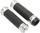 PERFORMANCE MACHINE (PM) Grips - Overdrive - TBW - Chrome 0063-2082-CH