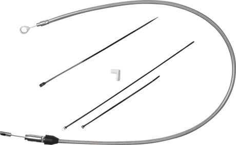 DRAG SPECIALTIES Clutch Cable - Upper - 35" - Stainless Steel 5323401HE - Cycle City Outdoors