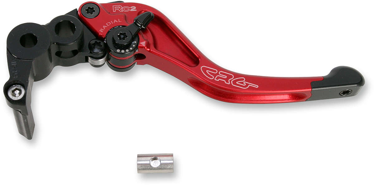 CRG 2RN-511-H-R RC2 Shorty Brake Lever - Red | Street