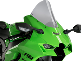 Puig Hi-Tech Parts 20540H Race Windscreen - 12-1/2" - Smoke - Ninja ZX-10R | Street