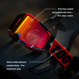 100% - Racecraft 2 - Goggles - Topo with Silver Mirror Lens