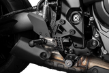 GILLES TOOLING Adjustable Rearset - AS31GT3 - Black AS31GT3-S13-B