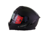 LS2 Assault III Solid Matte Black