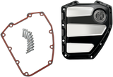 PERFORMANCE MACHINE (PM) Cam Cover - Scalloped - Platinum Cut - Twin Cam 0177-2020-BMP