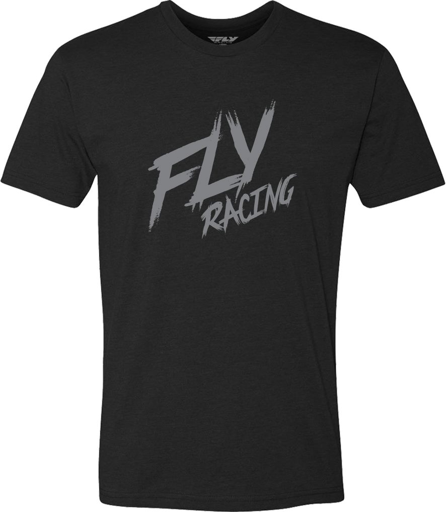 Fly Brawl Tee Black Md - Cycle City Outdoors