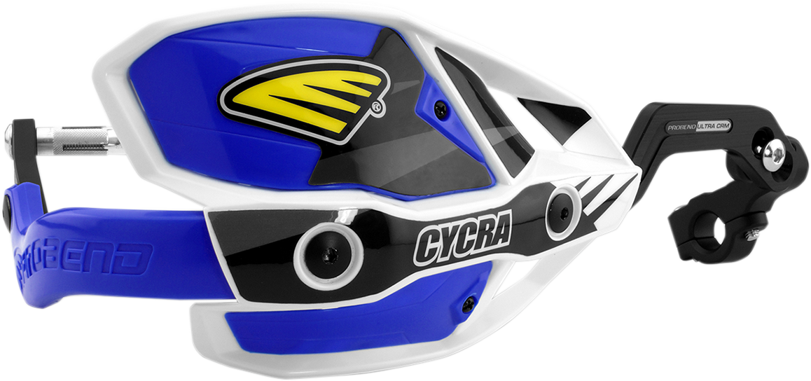 Cycra 1CYC-7407-62X 7/8" Ultra Probend CRM Wrap Around Handguards - White/Blue | Off-Road
