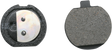 EBC FA Series Organic Base Rear Brake Pads - FA37 (Kawasaki KZ750B/E / KZ1000B/K / KZ650C Custom 1976–1979)