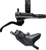 Shimano Deore M6200 Disc Brake And Lever - Right/Rear, Post Mount, 2-Piston Caliper, Sm-Bh90-Ss Hose, Metal Pads, Gray/Black