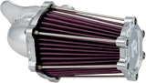 PERFORMANCE MACHINE (PM) Fast Air Intake Cleaner - Chrome 0206-2049-CH