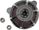 PERFORMANCE MACHINE (PM) Max HP Air Cleaner Kit - Black Ops* 0206-2078-SMB
