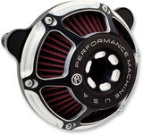 PERFORMANCE MACHINE (PM) Max HP Air Cleaner Kit - Contrast Cut* 0206-2081-BM