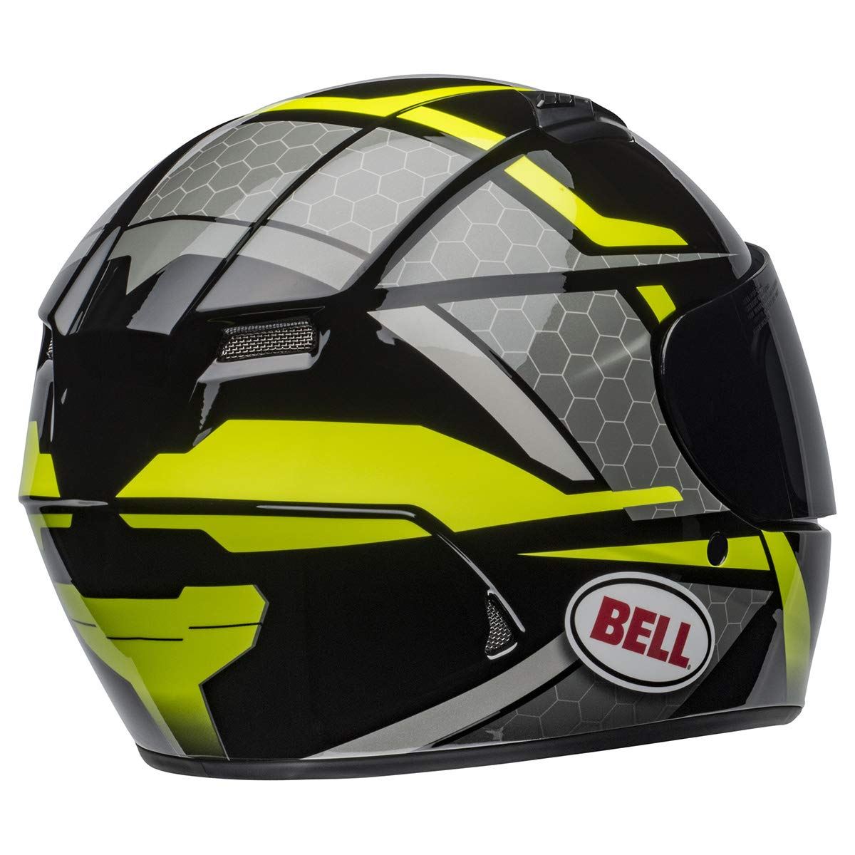 Bell - Qualifier Full Face Helmet - Gloss Black/Hi-Vis - L (open box)