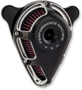 PERFORMANCE MACHINE (PM) Jet Air Cleaner Kit - Contrast Cut* 0206-2114-BM