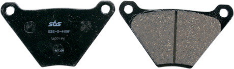 SBS Organic Base Brake Pads - 513H.HF (Harley-Davidson FLH Electra Glide / Electra Glide FL / FXE Super Glide 1972–1984)