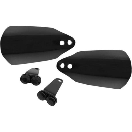 Memphis Shades - Black Handguard - Harley-Davidson Dyna/FLHR/FXST/FLST/XL (Open Box) - Cycle City Outdoors