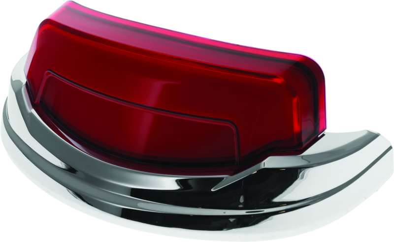 Kuryakyn Tracer Rear Fender Tip Light Chrome Red Lens - Cycle City Outdoors