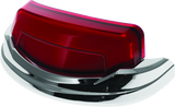 Kuryakyn Tracer Rear Fender Tip Light Chrome Red Lens - Cycle City Outdoors