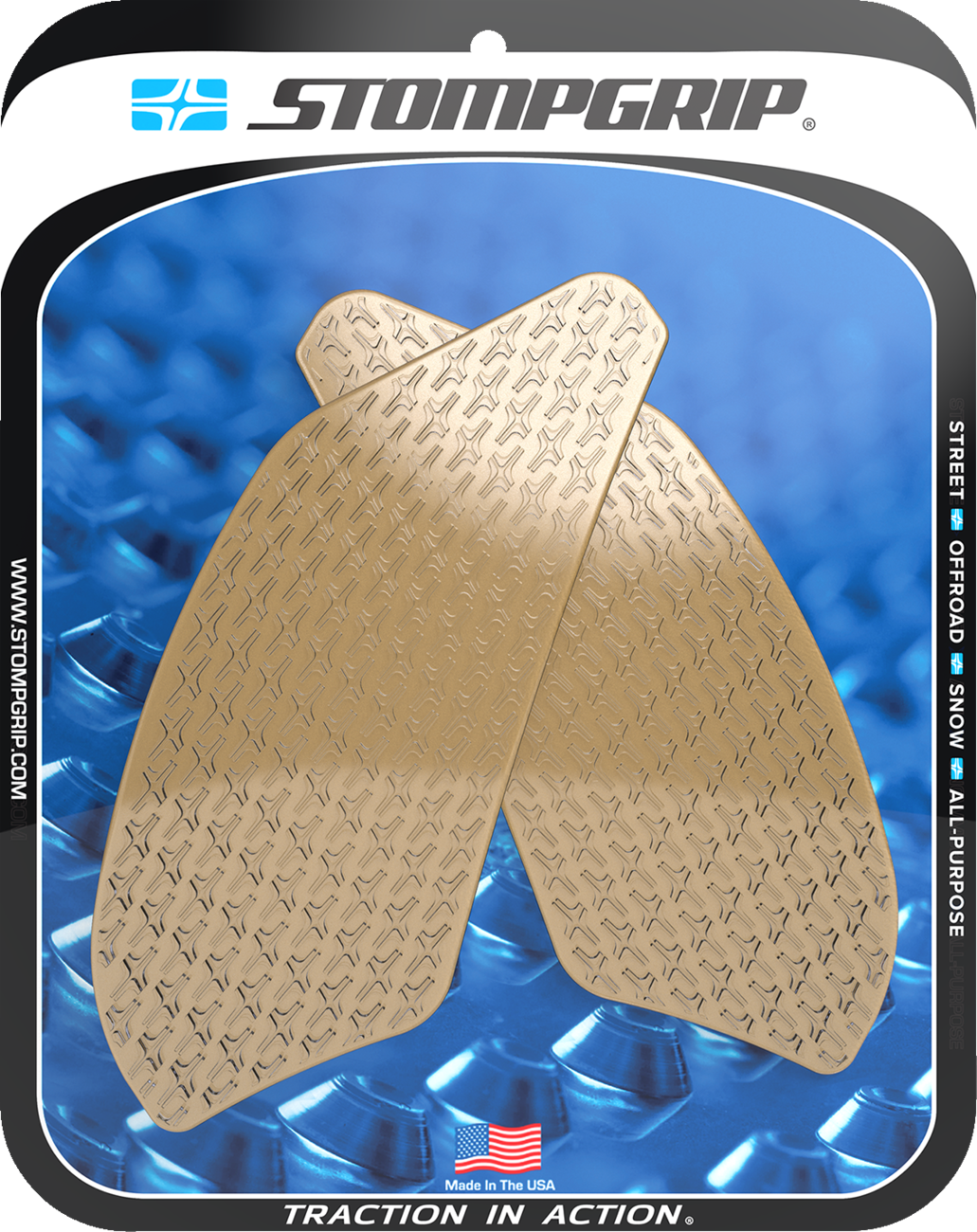 STOMPGRIP 55-14-0200C Tank Grips - Icon - Clear - BMW - G '21-'25 | Street