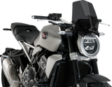 Puig Hi-Tech Parts 20862F New Generation Sport Windshield - 13-1/2" - Dark Smoke - CB1000R | Street