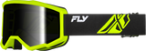 Focus Goggle Black/Hi Vis W/Dark Smoke Hydrophoc Lens