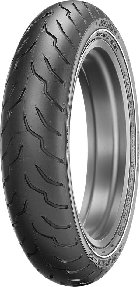 DUNLOP Tire - American Elite - Front - MT90B16 - Narrow Whitewall - 72H 45131353 - Cycle City Outdoors