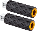 ARLEN NESS Diamond Footpegs - Driver - Gold 400-055