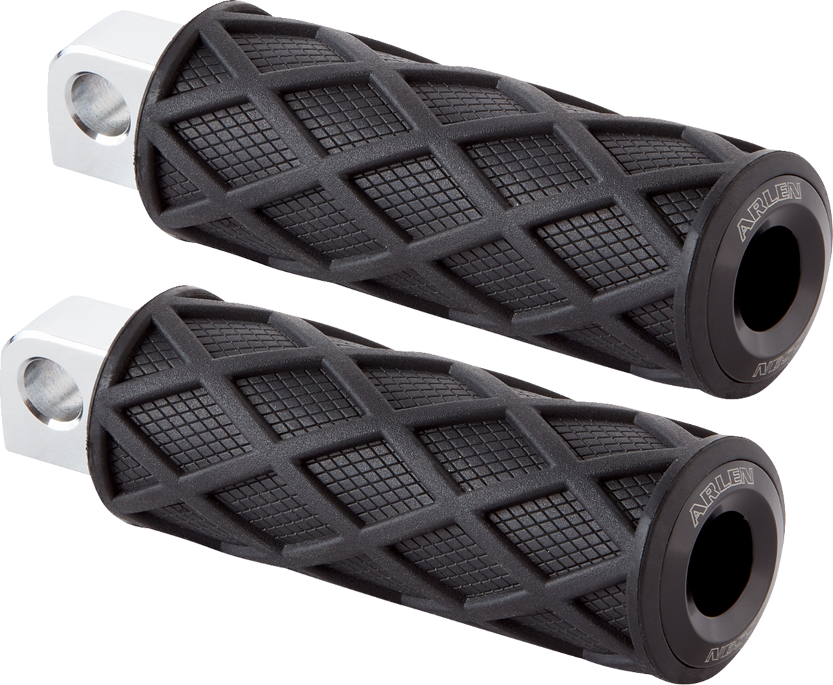 ARLEN NESS Diamond Footpegs - Maie Mount - Black 400-047