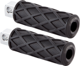 ARLEN NESS Diamond Footpegs - Maie Mount - Black 400-047