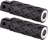 ARLEN NESS Diamond Footpegs - Passenger - Chrome 400-054
