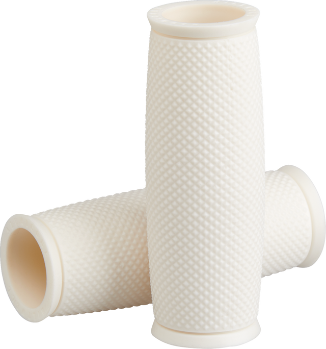 BILTWELL Replacement Alumicore Grip Sleeves - 1" - Recoil - White 6707-0201