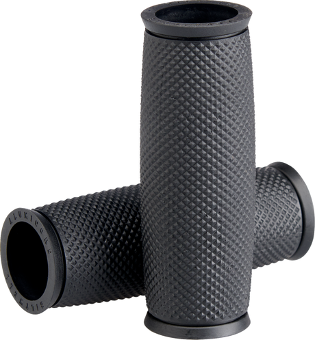 BILTWELL Replacement Alumicore Grip Sleeves - 1" - Recoil - Black 6707-0101