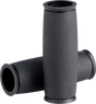 BILTWELL Replacement Alumicore Grip Sleeves - 1" - Recoil - Black 6707-0101